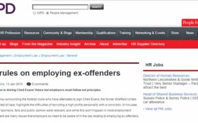 The Rules on Employing Ex-offenders