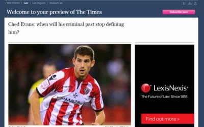 Ched Evans: When will his criminal past stop defining him?