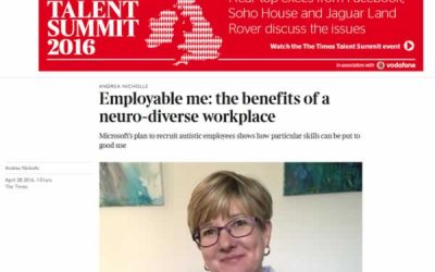 Employable me: the benefits of a neuro-diverse workplace